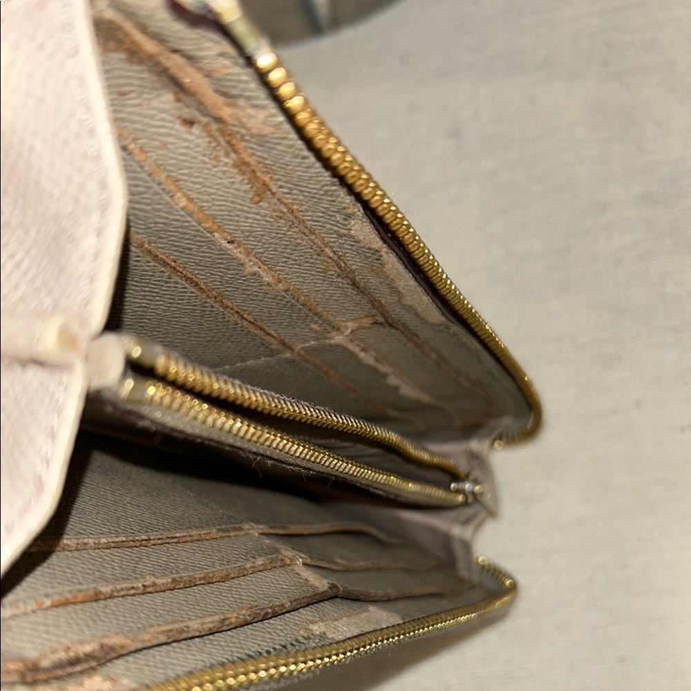 Coach Taupe Leather Wallet - Picture 12 of 12